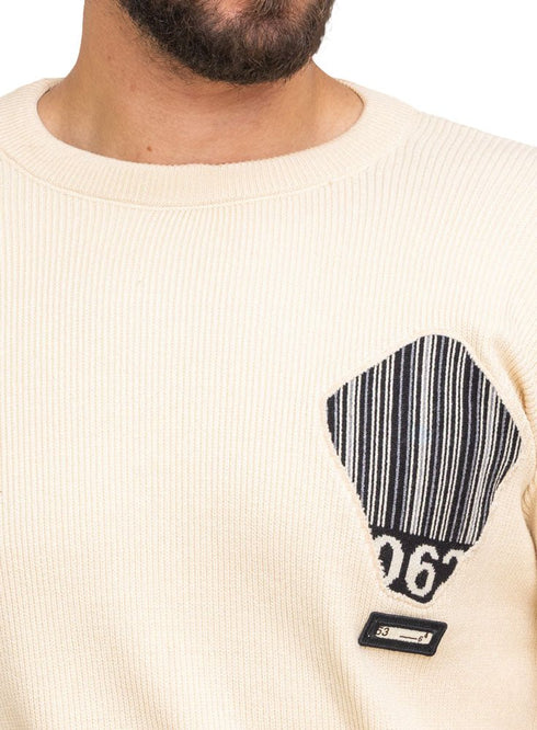 Latte - Design p2218 PF - Round Pullover - Khotwh